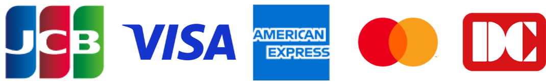 各種クレジットカードのロゴ